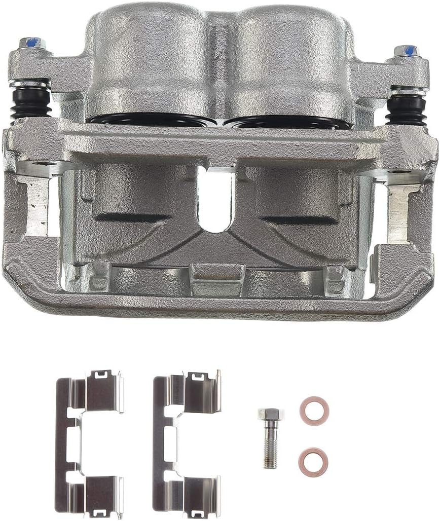 Disc Brake Caliper Assembly with Bracket Front Driver Pack of 2 E1844