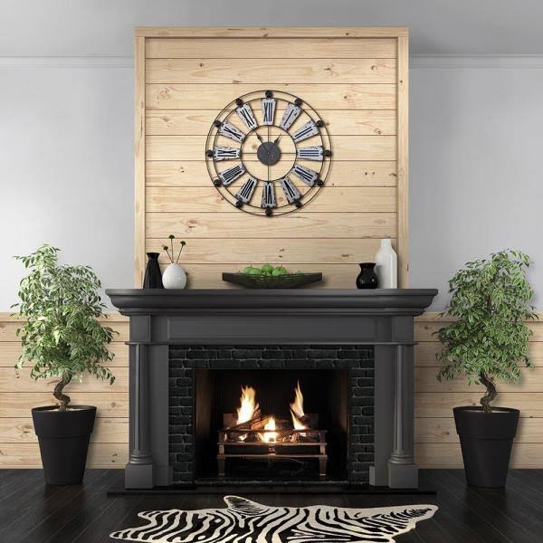 1 in. x 8 in. x 8 ft. Square Edge Pine Shiplap Board (6-Pack) L877