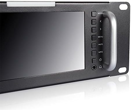 Triple 5" 2RU 800×480 Broadcast LCD Rack Mount Monitor with 3G-SDI, HDMI, AV Input and Output W4257