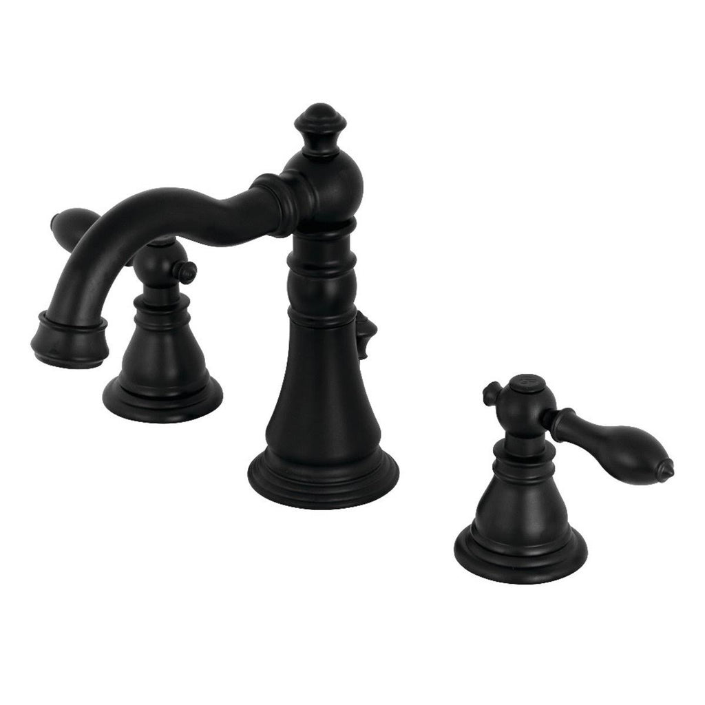 Matte Black Widespread Bathroom Faucet M63688