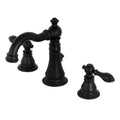 Matte Black Widespread Bathroom Faucet M63688