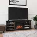 Black Fireplace Stand for TVs up to 70" C883533