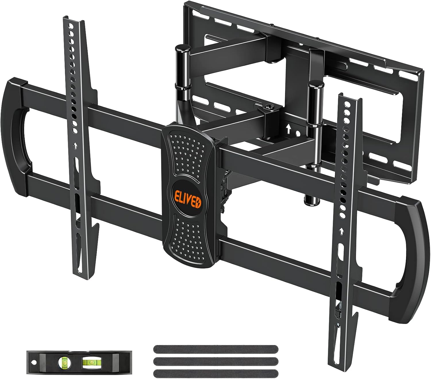 Full Motion TV Wall Mount for 42-70 Inch Flat Screen TVs, Max VESA 600x400mm, 100 lbs. Loading X3814