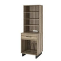 Brown Tall Turntable Stand G202