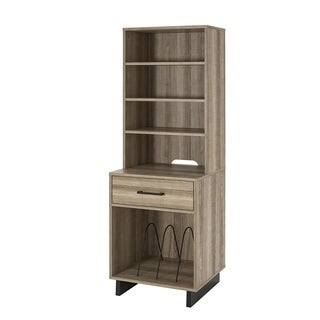 Brown Tall Turntable Stand G202