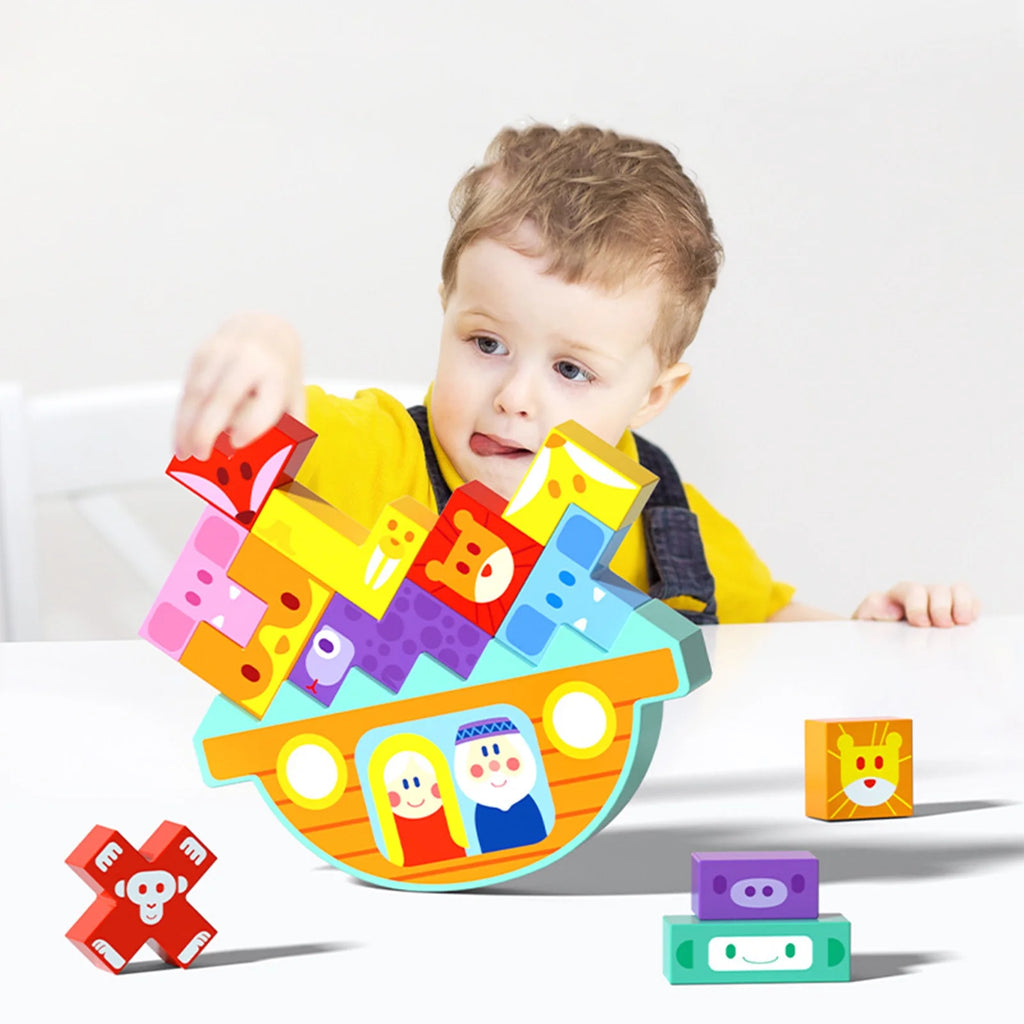 Wooden Building Block Set Educational Toy Z6305
