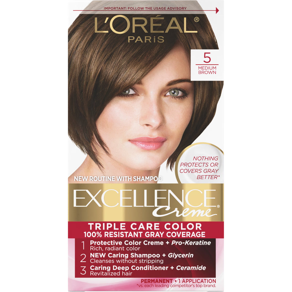 5 Medium Brown Permanent Hair Color H426