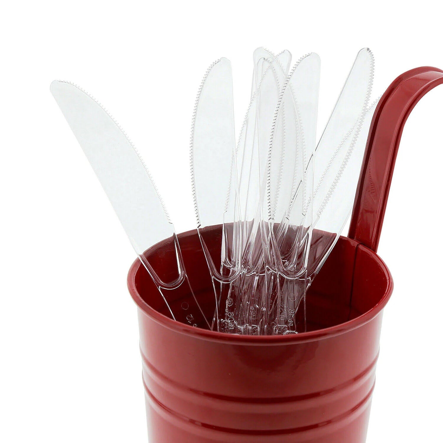 Clear Polystyrene Knives, Case of 1000 A59251