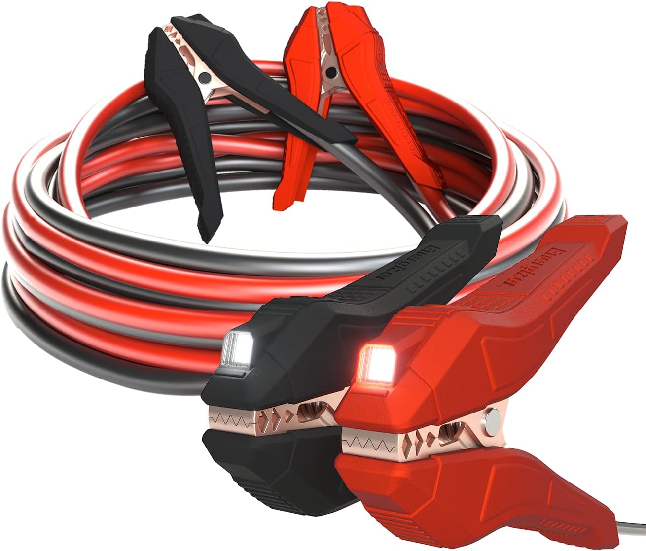 25-Feet 1-Gauge Heavy Duty Jumper Cables with Carrying Bag F862