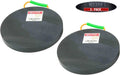Round Outrigger Pad 15" Diameter, 1.5" Thick, 50,000 lbs WLL, 2 Pack X41785