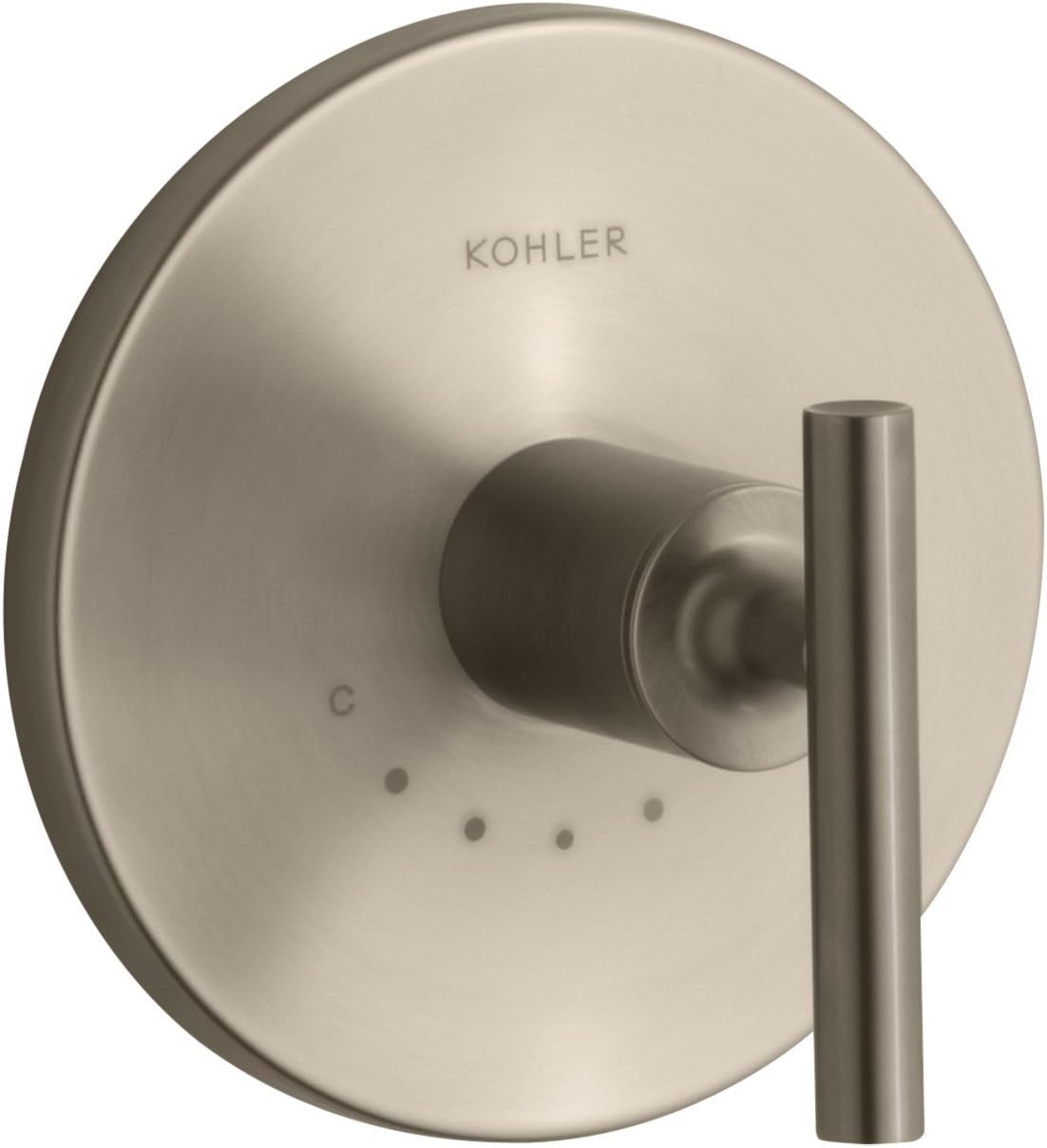 Polished Nickel Thermostatic Valve Trim E346296