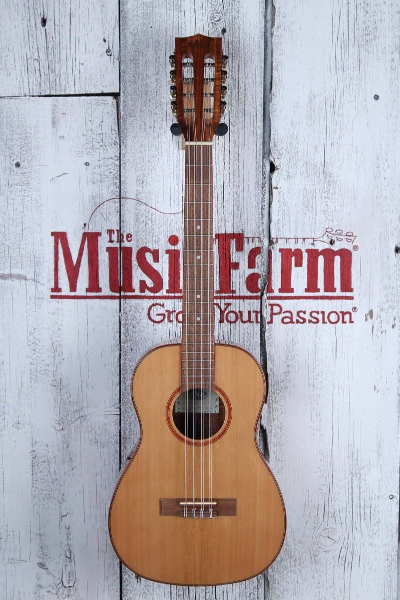 Solid Cedar Acacia 8 String Baritone Ukulele X682328