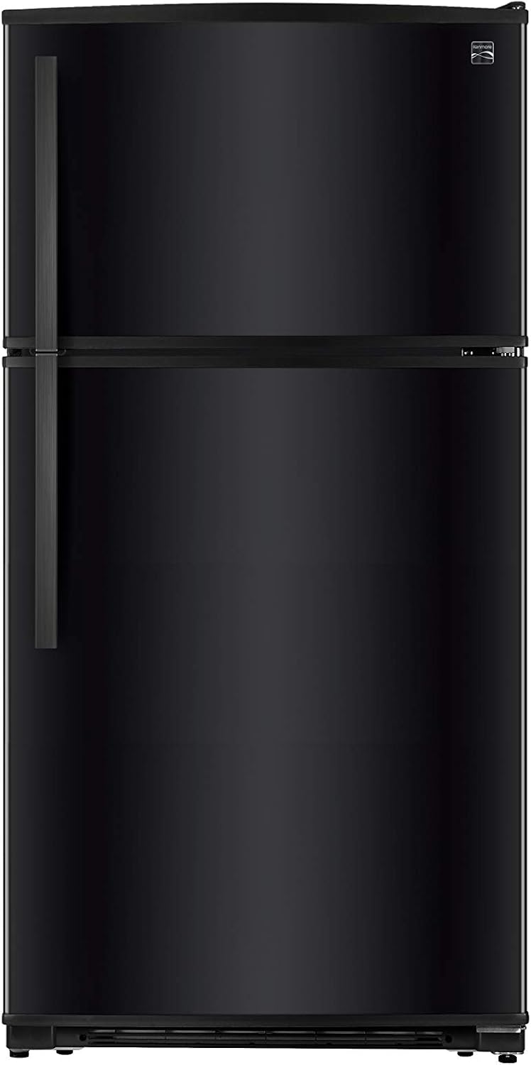White Top-Freezer Refrigerator with LED Lighting, 20.8 Cubic Ft. Total Capacity U96374