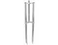 Chopper Fork 1" Threaded 30" Long Chrome O103621