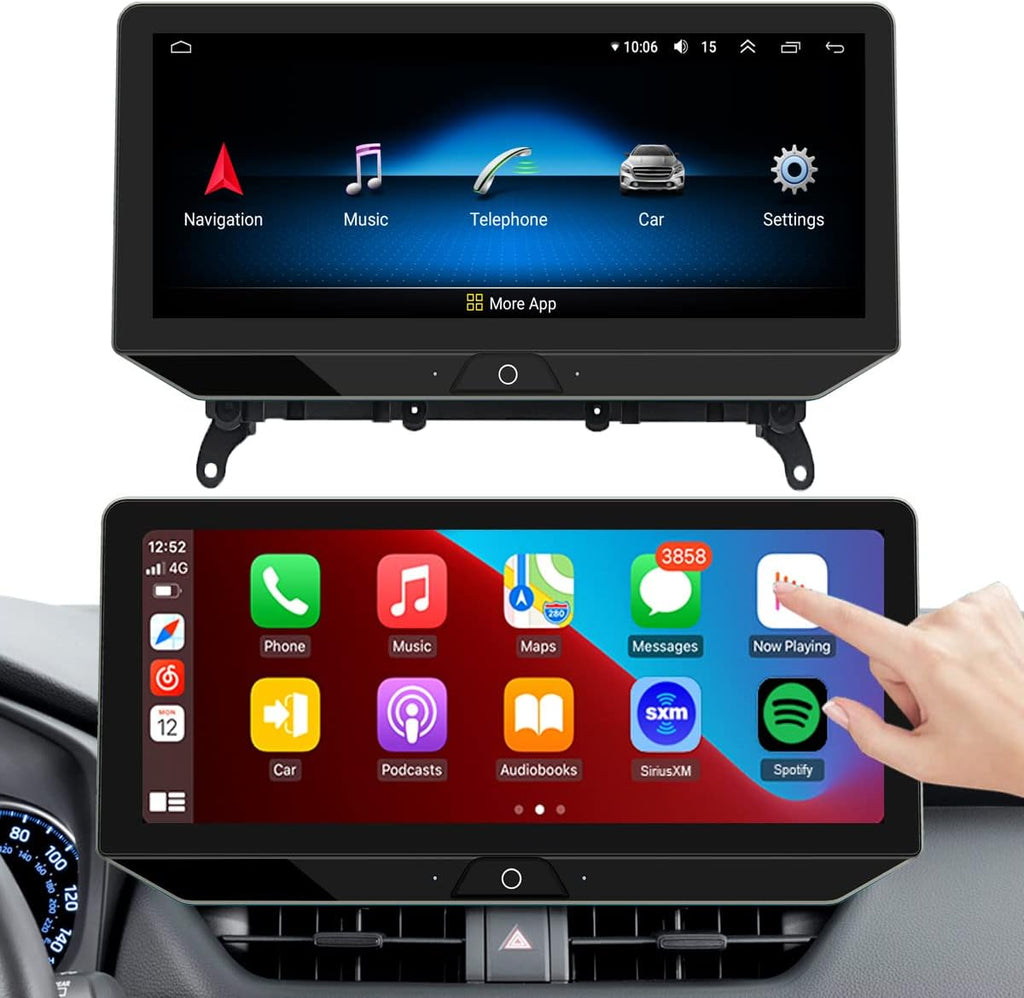 12.3inch Touch Screen Wireless Carplay Android Stereo R198