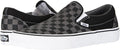Black/Pewter Checkerboard Slip-On Shoes X449282