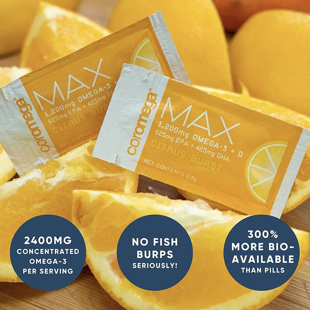 Max Citrus Burst Omega 3 30 CT V3435