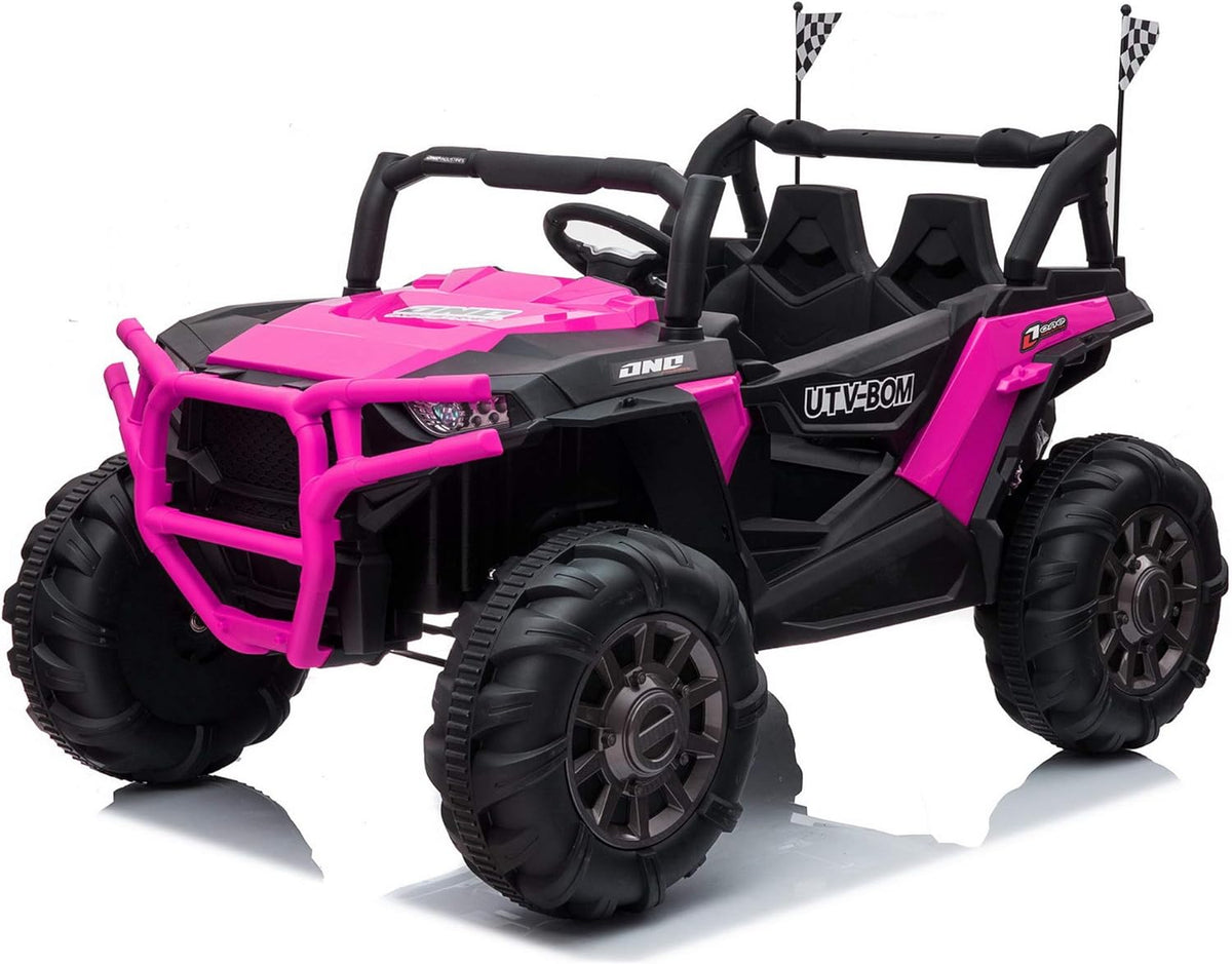 Rose Red Electric Ride-On Car SUV with Remote Control P275