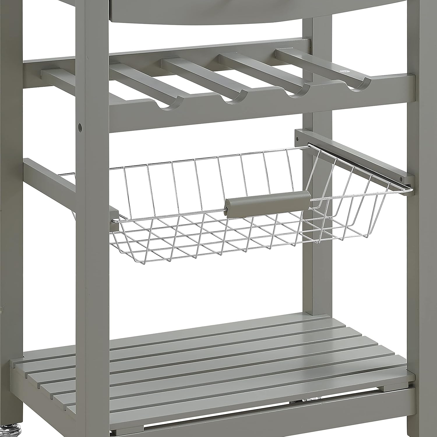 Gray Kitchen Cart J314876