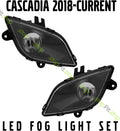 Fog Light Set for Freightliner Cascadia 2018 2019 2020 Driver & Passenger L370