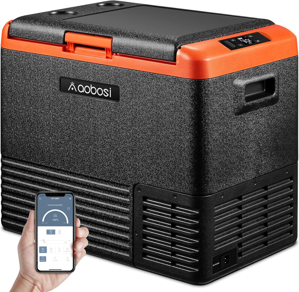 53 Quart (50L) Portable Refrigerator Freezer with Compressor Cooler L27083