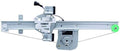 Window Regulator W/Motor Rear Drivers Side Left RLH Replacement For Select 2007-2013 Chevy Silverado & GMC Sierra Pack of 2 Y8784