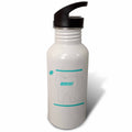 White Toothbrush Sports Water Bottle P766