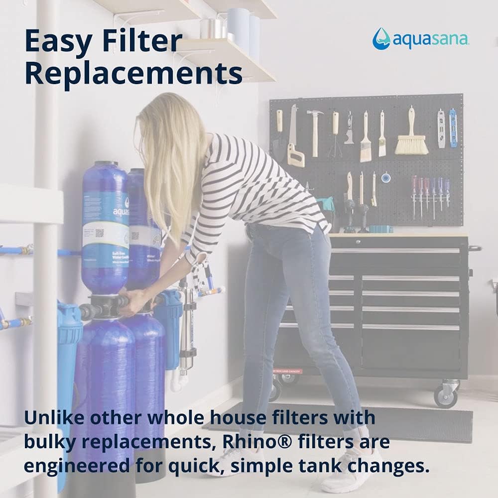 Whole House Water Filter System Installation Kit with 20 Pre-Filter and 10 Post-Filter Z30695