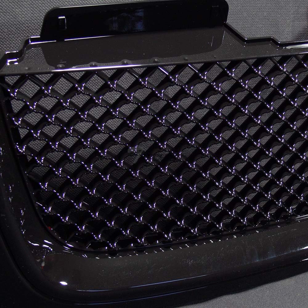 Black Mesh Front Hood Bumper Grill Grille ABS P273909