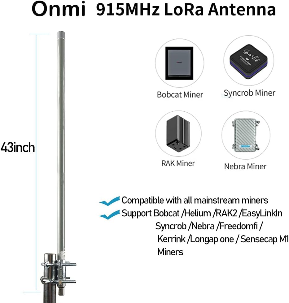 Outdoor 12 dbi Gain N Female LoRaWAN Antenna L507