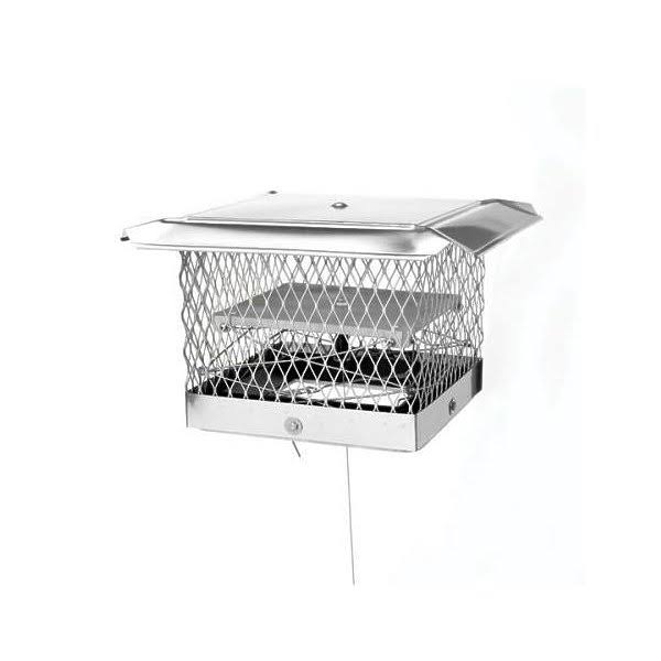 Chimney Cap/damper, 3/4x22 L2700