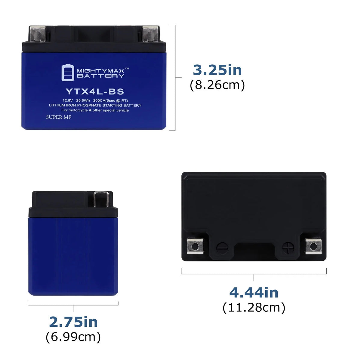 6 Pack Lithium Replacement Battery for Honda Scooters L6420