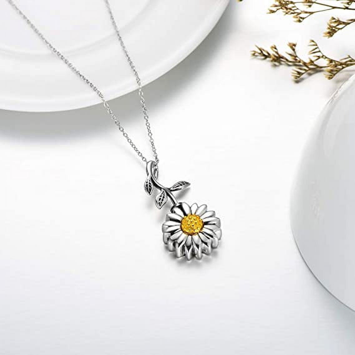 925 Sterling Silver Urn Necklace Pendant Locket B900265