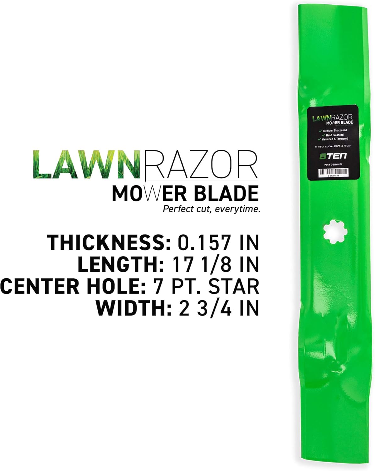 Spindle Hi Lift Blade Kit with 48 inch Cut Deck H895273