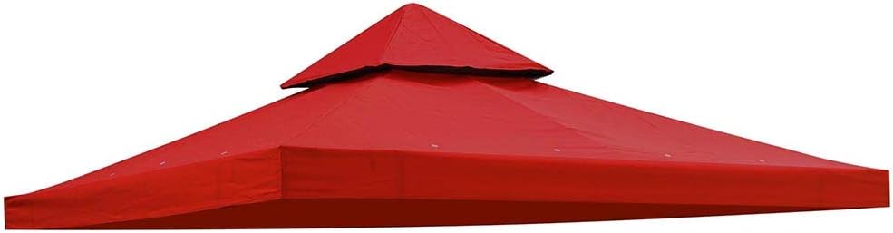 8'x8' Dark Green Gazebo Canopy Replacement Top Cover N687566