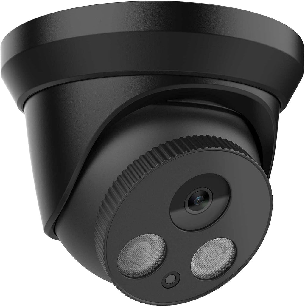 4K 8MP Outdoor PoE IP Turret Camera with Mic/Audio, 2.8mm Lens, IP67, WDR, Motion Detection D820776