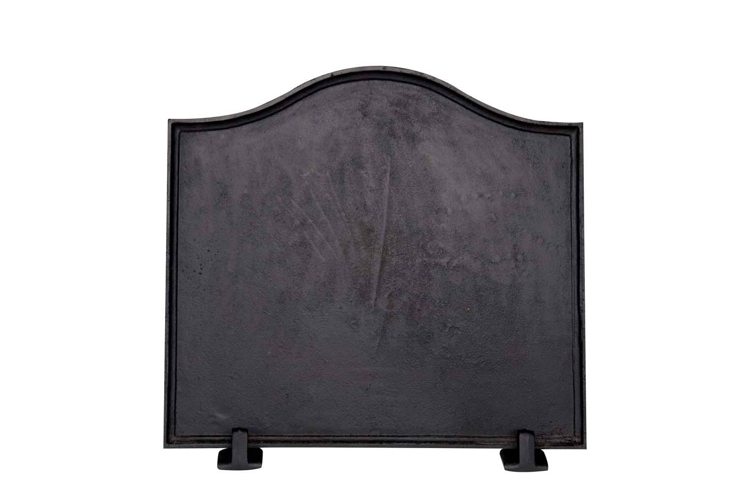 Black Cast Iron Fireback 17 inch x 20 inch D148325