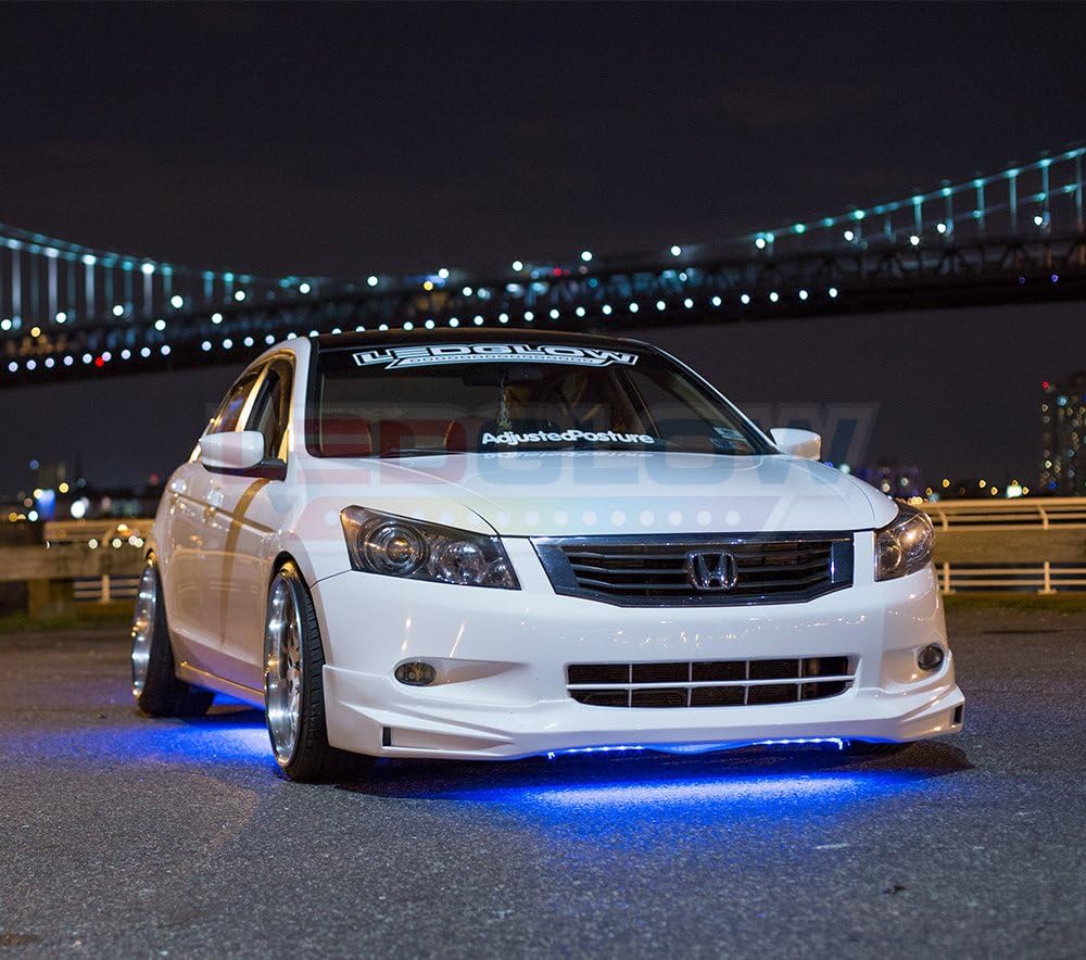 Blue Slimline LED Underbody Lighting Kit for Cars F20393