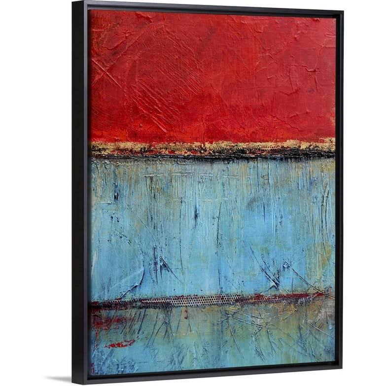 Black Float Frame Canvas Art - 18 x 24 Q7591