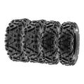 26x8-12 & 26x11-12 6 PR All Terrain ATV UTV Tires Set of 4 F203