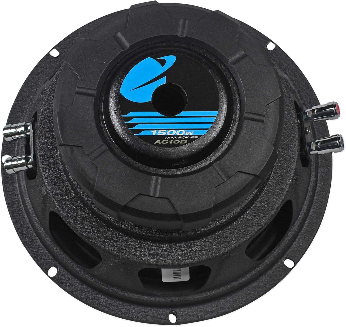 10 Inch 3000 Watt 4 Ohm Dual Voice Coil Car Audio Subwoofers, Black, Pair B83250