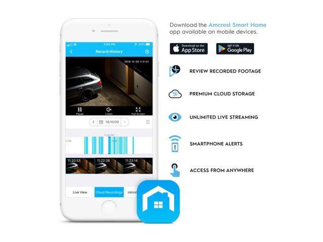 2MP Smart Home Battery Camera System S656