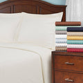 Ivory King/California King Stripe Duvet Cover Set D20282