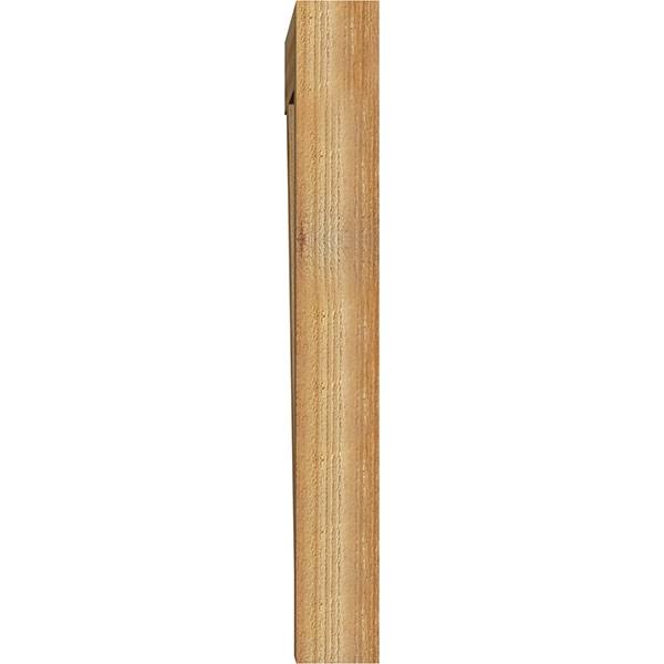 Traditional Block Rough Sawn Bracket, Western Red Cedar K202002