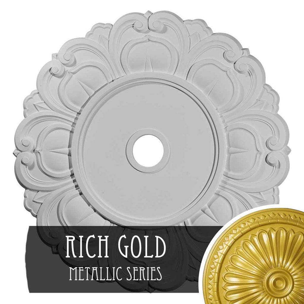 Angel Ceiling Medallion (Rich Gold) S570808