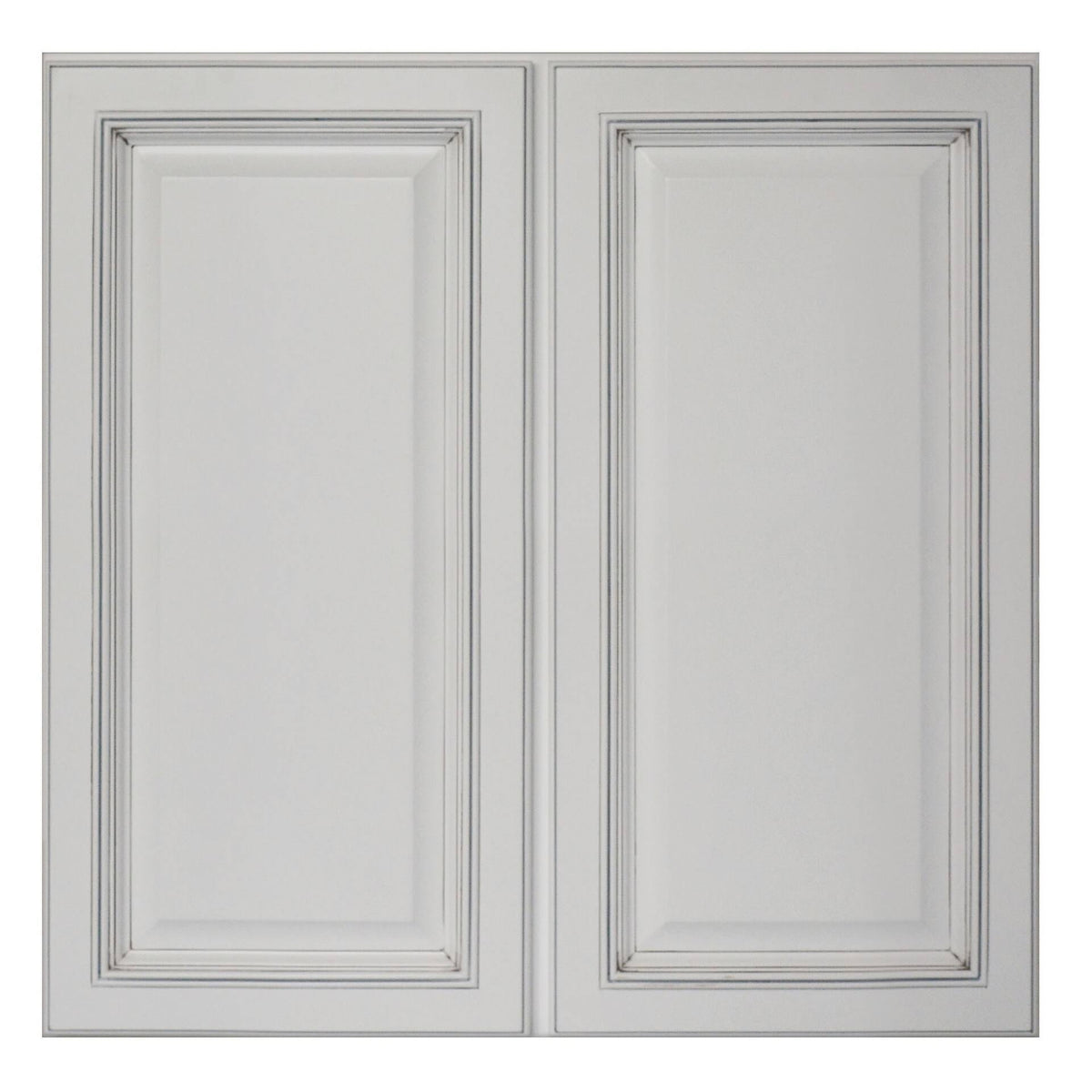 White Double Door Wall Cabinet Z397