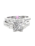 Princess Cut Diamond Engagement Ring B670