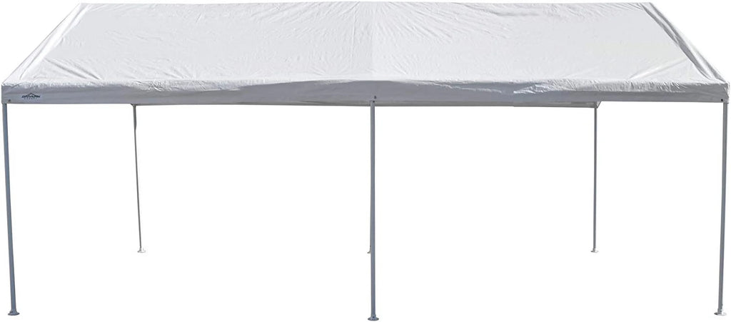 White 10' x 15' Carport Shelter J3773