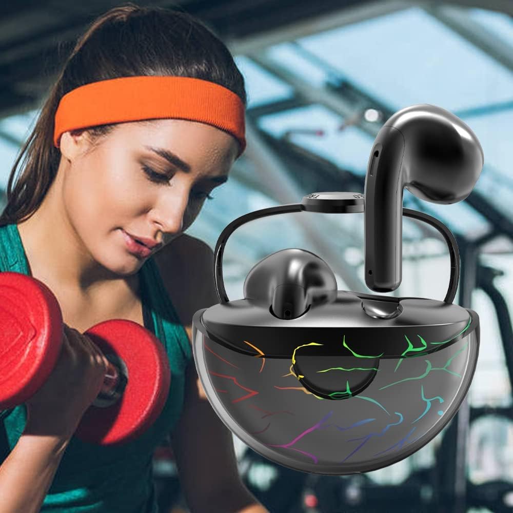 Wireless Earbuds with Mic, 48ms Low-Latency Gaming Earphones R25418
