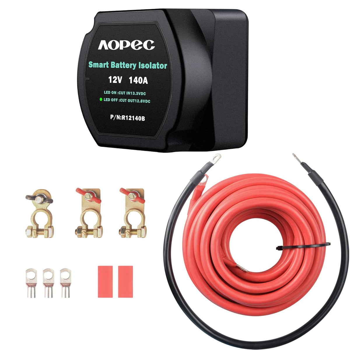 12V 140Amp Smart Waterproof Dual Battery Isolator K15883